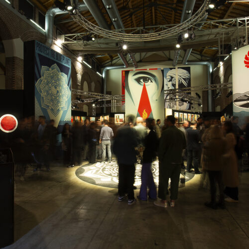 10.OBEY_ The Art of Shepard Fairey, Fabbrica del Vapore, 2024, Ph. Emanuele Scilleri