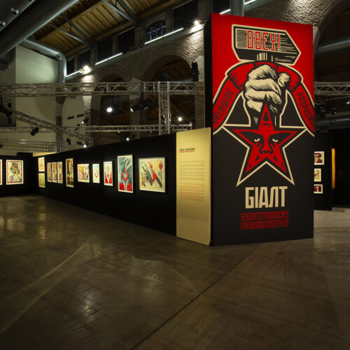 11.OBEY_ The Art of Shepard Fairey, Fabbrica del Vapore, 2024, Ph. Emanuele Scilleri