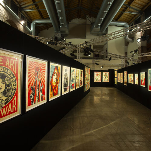 12.OBEY_ The Art of Shepard Fairey, Fabbrica del Vapore, 2024, Ph. Emanuele Scilleri