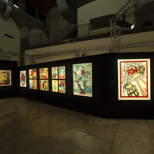 13.OBEY_ The Art of Shepard Fairey, Fabbrica del Vapore, 2024, Ph. Emanuele Scilleri