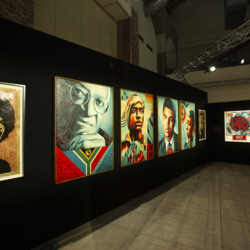 14.OBEY_ The Art of Shepard Fairey, Fabbrica del Vapore, 2024, Ph. Emanuele Scilleri